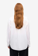 Oversized katoenen blouse