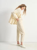 Zacht crŠmekleurig vest east