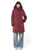 Waterbestendige jas met capuchon