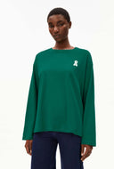 Groene longsleeve iconic å fietaa