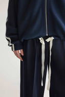 Donkerblauw vest angik