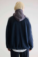 Donkerblauw vest angik