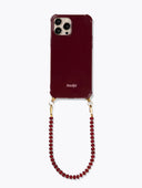 Bordeauxrode iphone case bold burgundy