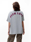 Oversized grijs t-shirt