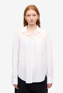 Oversized katoenen blouse