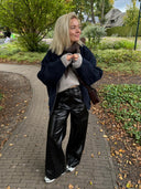 Donkerblauw jasje frieda