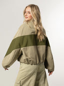 Bomberjas met colorblock