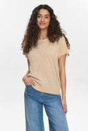 Goud t-shirt nuflounce darlene