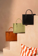 Handtas jackie midi tea green