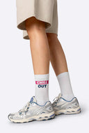 Witte Chill Out Tennis Socks
