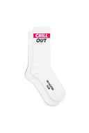 Witte Chill Out Tennis Socks