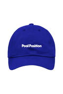 Blauwe pet pool position