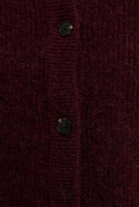 Gebreide cardigan lulu ls knit short cardigan