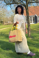Groene maxi-rok monday2