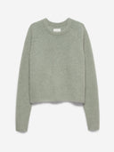 Zachte wolmix trui sesame