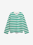 Groen gestreepte sweater iconic å frankaa bold