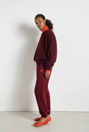 Bordeaux wolmix trui vitow