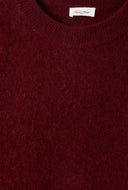 Bordeaux wolmix trui vitow