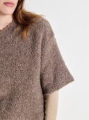 Bruine wollen trui zolly