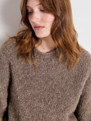 Bruine wollen trui zolly