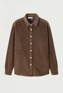 Bruine corduroy blouse padow
