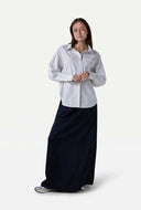 Donkerblauwe rok liz