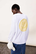 Witte longsleeve fietaa smile