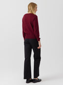 Bordeaux rode trui pull virginie