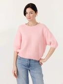 Gebreide trui ferinia trekken