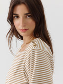 Gestreepte longsleeve sweat stella