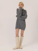 Gebreide jurk robe raphaelle