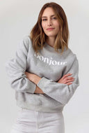 Grijze sweater mireille