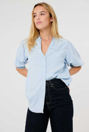 Blouse met korte mouwen zazie