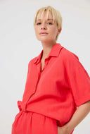 Linnenmix blouse addison