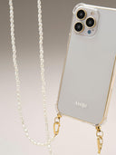 Lang telefoonkoord pearl drop 2.0
