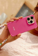 Iphone case poppy pink