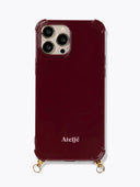 Bordeauxrode iphone case bold burgundy