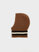 Bruine balaclava muts dercy