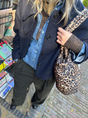 Wijde geruite broek volkert