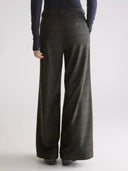 Wijde geruite broek volkert