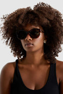 Zonnebril ellis metal havana gold
