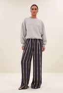 Grijze bibi lucky curve sweater