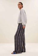 Grijze bibi lucky curve sweater