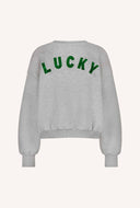 Grijze bibi lucky curve sweater