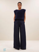 Broek jaxx stockholm blue pants dark denim