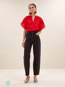 Gestreepte jeans lew rocky pants
