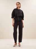 Gestreepte jeans lew rocky pants