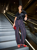 Gestreepte jeans lew rocky pants