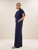 Glanzende vina festive blouse