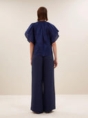 Glanzende vina festive blouse